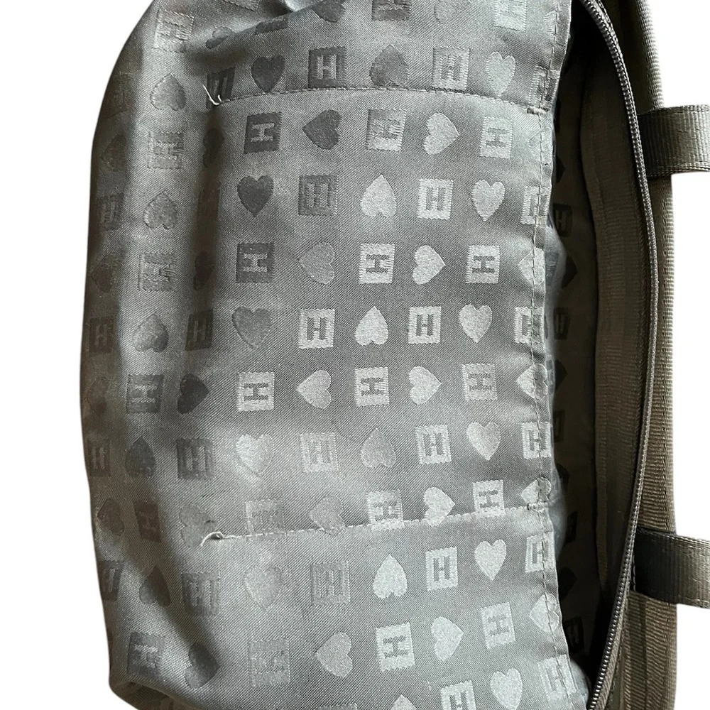 Harveys Seatbelt Bag Tote/Purse - Dark Gray Woven Style